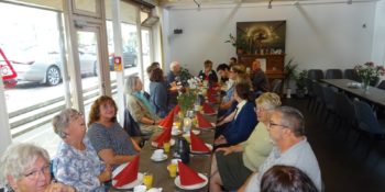 Frühstück im Stadtgartencafé am 09.Juli 2022